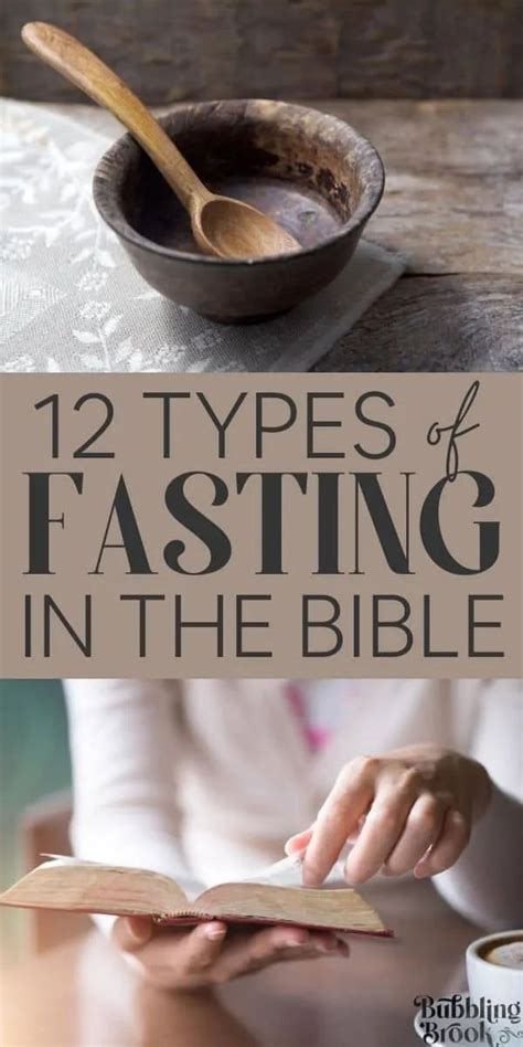 Types Of Biblical Fasting