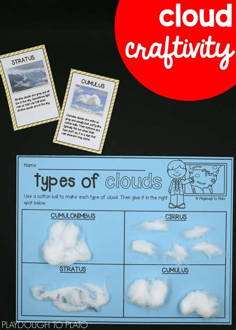 Types Of Clouds And Weather Activities Worksheets And 4th Grade Weather Cloud Worksheet - 4th Grade Weather Cloud Worksheet
