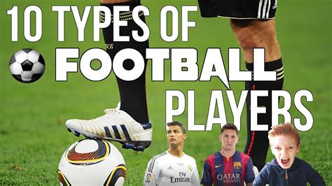 types of football