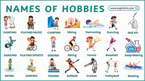 Types Of Hobbies