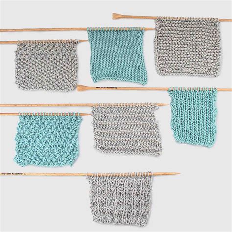 Types Of Knitting Stitches