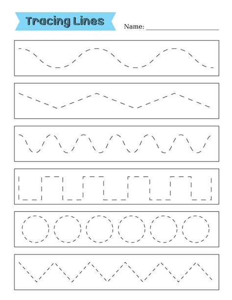 Types Of Lines Worksheet For Preschool Kindergarten Kids Preschool Worksheet  Line - Preschool Worksheet, Line