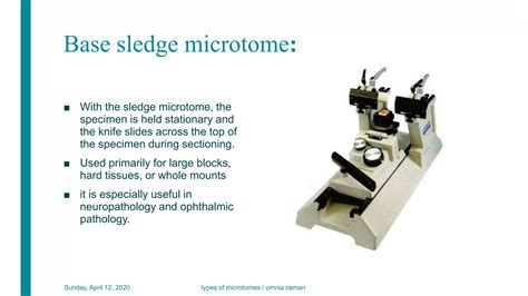 Types Of Microtome