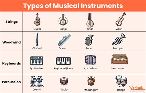 Types Of Musical Instruments
