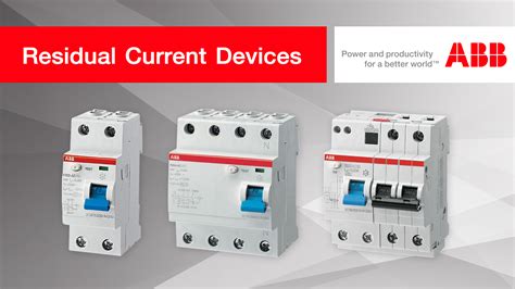 Types Of Residual Current Device