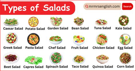 Types Of Salad