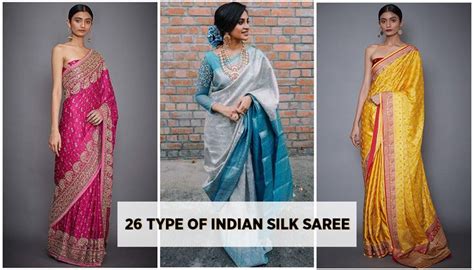 Types Of Silk Sarees