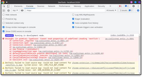 typescript Issue for Azure service bus with Stencil js TypeError