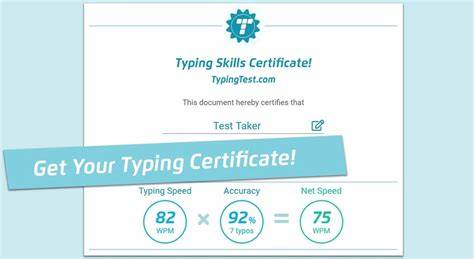 typing while listening test