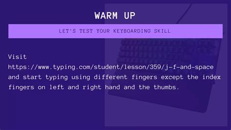 typingcom student lesson 359 j f and space