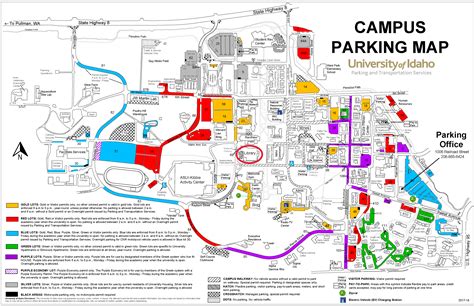 U A Campus Map