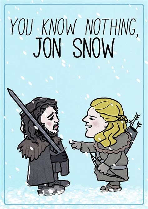 U Know Nothing Jon Snow