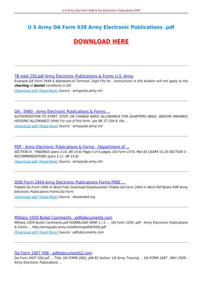 u s army publications da form 4187