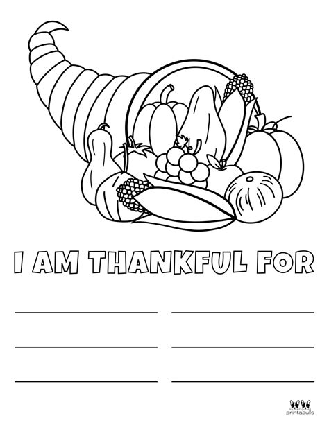 U0027i Am Thankful Foru0027 Printables 10 Unique Worksheets I M Thankful For Worksheet - I'm Thankful For Worksheet