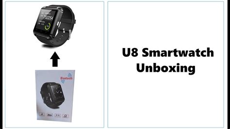 u8 smart watch YouTube. 
