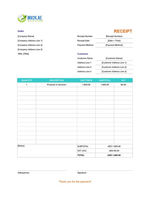 Uae Exchange Receipt