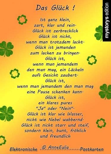 uber das gluck gedichte und prosa