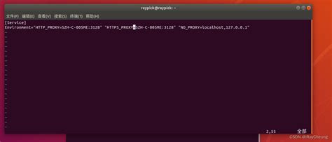 ubuntu配置全局系统代理_ubuntu xitongdai_kan2016的博客-CSDN …