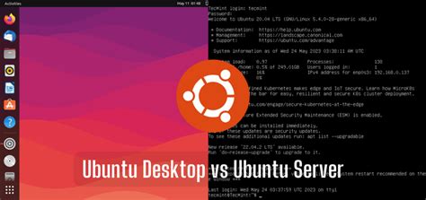 ubuntu desktop to server