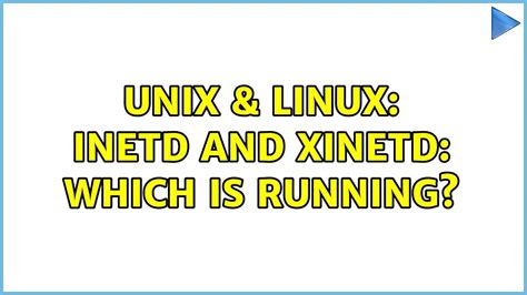 ubuntu inetd or xinetd