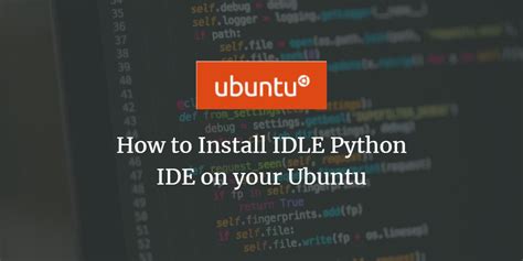 ubuntu install python ide