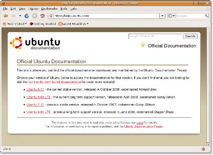 Download Ubuntu Documentation 