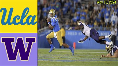 ucla vs washington