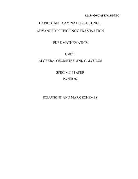 ucles 2013 specimen paper 2 science checkpoints