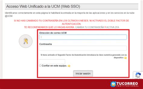 Ucm Correo Electronico