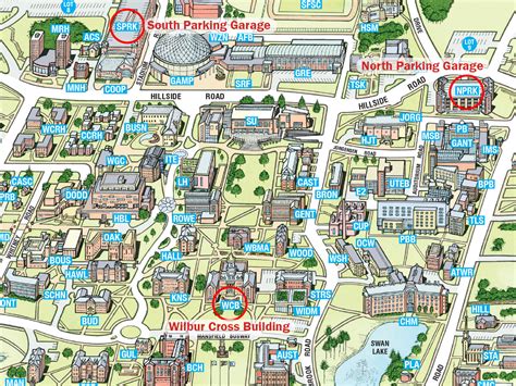Uconn Campus Map