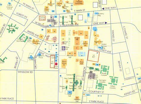 Ud Campus Map