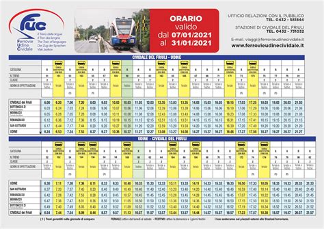 udine cividale orari