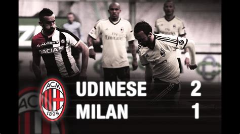 Udinese Milan 2 1 2009