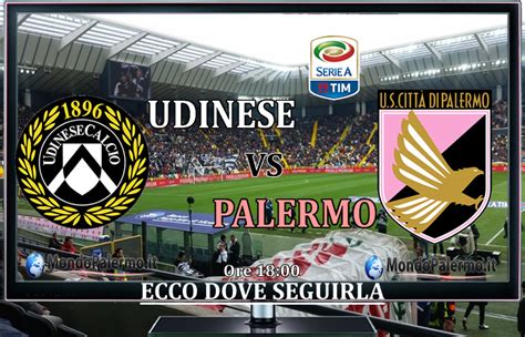 Udinese Palermo Diretta Streaming Formula