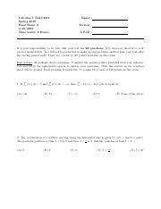 Uf Mac 2311 Final Exam
