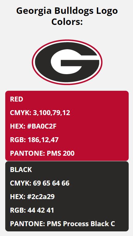 uga colors