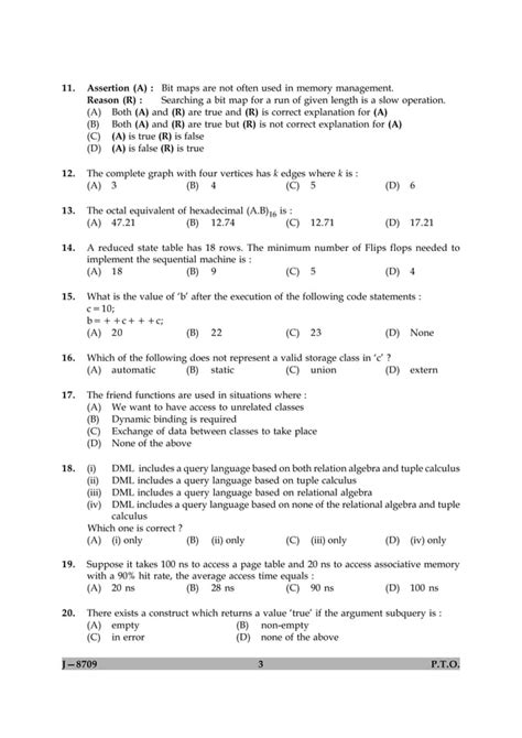 Full Download Ugc Net Computer Science Question Paper June 2010 