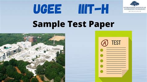 Ugee Sample Paper