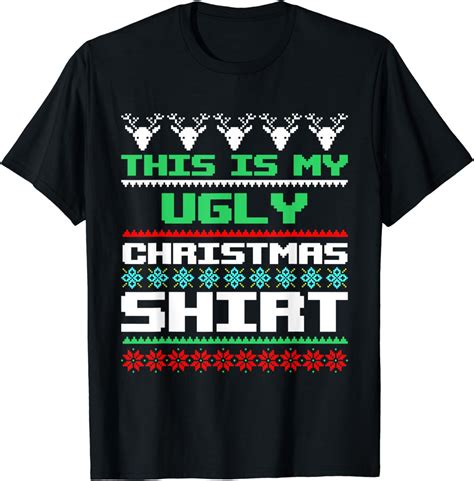 Ugly Christmas T Shirt