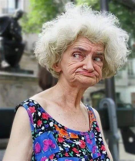 ugly nude granny