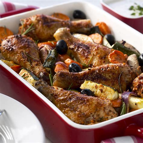 ugnsbakade kycklingben stange