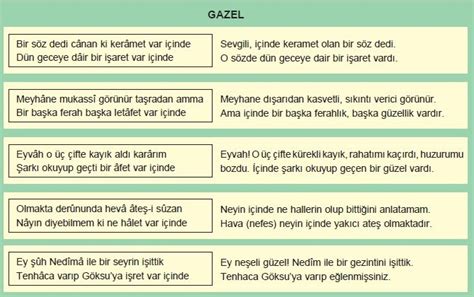 şuhane Gazel Nedir