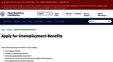 ui texas workforce commission org