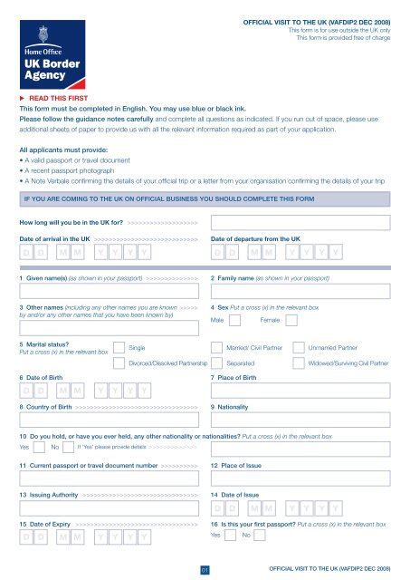 Full Download Uk Border Agency Application Form For Travel Document 