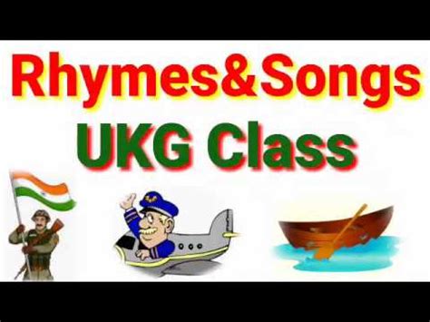 Ukg Online Class Ukg Class Rhymes And Songs Rhymes For Ukg Kids - Rhymes For Ukg Kids