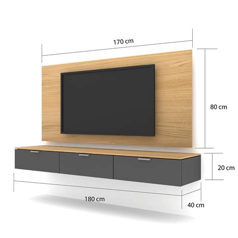 ukuran kabinet tv