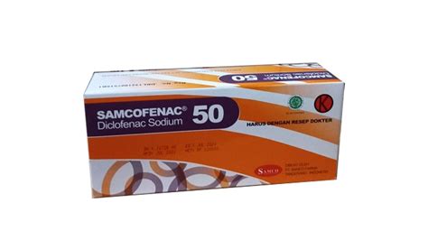 Ulasan Produk Samcofenac 50 Mg Box 100 Tablet Apa Khasiat Obat Samcofenac 50 - Apa Khasiat Obat Samcofenac 50