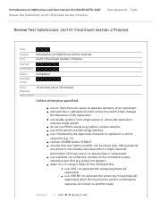 Uli101 Final Exam