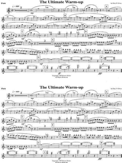 Ultimate Marching Band Warmups