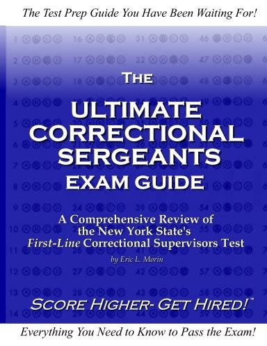 Read Ultimate Correctional Sergeants Exam Guide 